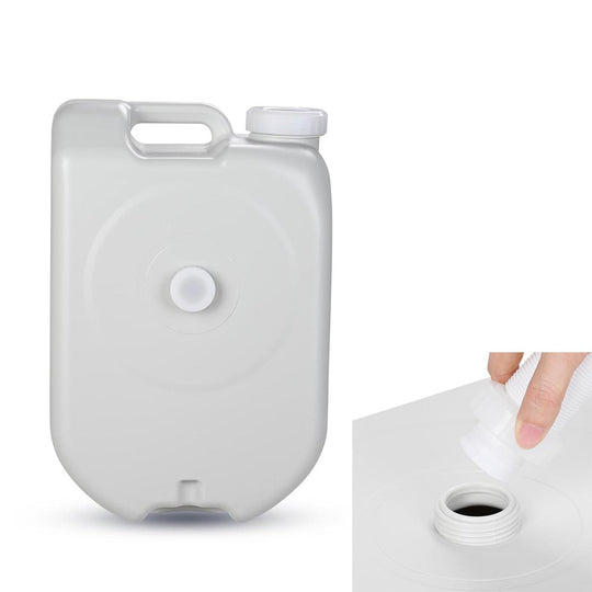 TheLAShop 6.3Gal Tote-along Waste Water Tank for Handwash Stations