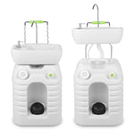 TheLAShop 12Gal Hand Washing Station Portable with Wheels Image