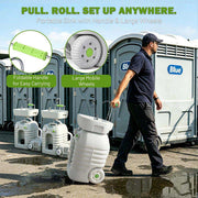 TheLAShop 12Gal Hand Washing Station Portable with Wheels Image