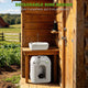 TheLAShop 12Gal Hand Washing Station Portable with Wheels Image