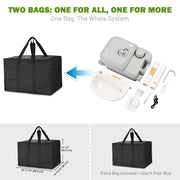 TheLAShop 5Gal Foot Pump & Electric Portable Sink with Water Tank for Events Image
