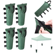 TheLAShop 4pcs Universal Canopy Weight Bags Instant Shelter - Single Type, Green Image