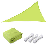 TheLAShop 16' Triangle Outdoor Sun Shade Sail Canopy, Lime Image