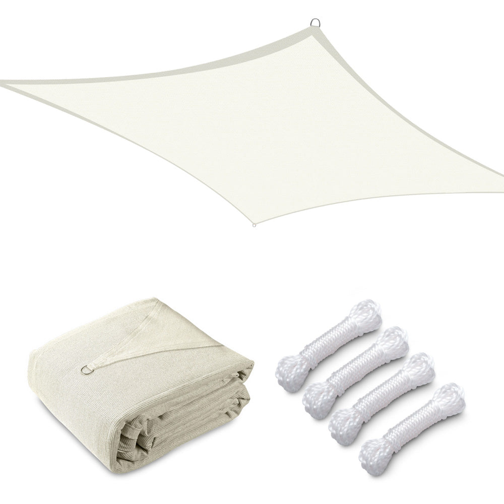 TheLAShop 18'x18' Square Sun Shade Sail Large Patio Sails