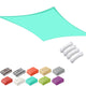 TheLAShop 16'x12' Rectangle Outdoor Sun Shade Sail Canopy Image