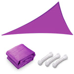 TheLAShop 28' Triangle Shade Sail for Patios Pool Image
