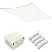 TheLAShop 20' Square Shade Sail Patio Sail Cloth, Off White Image