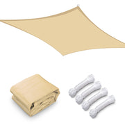 TheLAShop 23'x22' Rectangle Driveway Shade Sail Patios, Beige Image