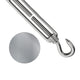 TheLAShop T316 Stainless Steel Cable 7x7 (4x)60ft (Vinyl Coating 2.5mm) Image