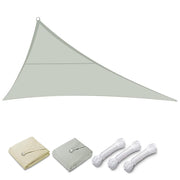 TheLAShop 16' Triangle Sun Shade Sail Water Resistance Wind Tarp Image