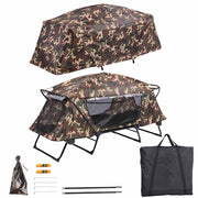 TheLAShop Single Cot Tent Camp Bed Tent Rain Fly Camouflage Image