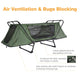 TheLAShop One Person Camping Cot Tent Waterproof RainFly Image