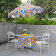 TheLAShop 43" x 57" Tablecloth for Round Table Waterproof Picnic Blanket Image