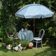 TheLAShop 43" x 57" Tablecloth for Round Table Waterproof Picnic Blanket Image