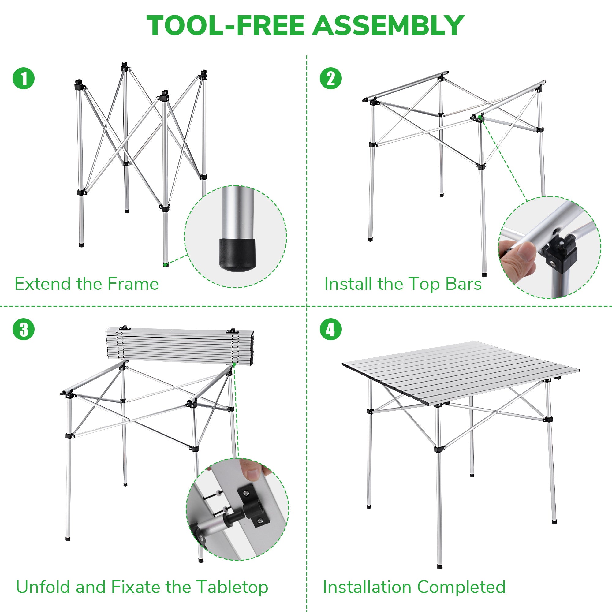 テーブル・チェア・ハンモック CAMP MANIA PRODUCTS /ROLLTOP PARTY TABLE WEB限定】CAMP MANIA PRODUCTS / ROLLTOP PARTY TABLE (L