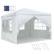 TheLAShop 10 x 10 Canopy Wedding Party Tent 4 Sidewalls Screen Image