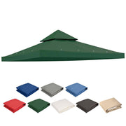 TheLAShop 10x10 ft Dual-tier Gazebo Canopy Replacement Top Image