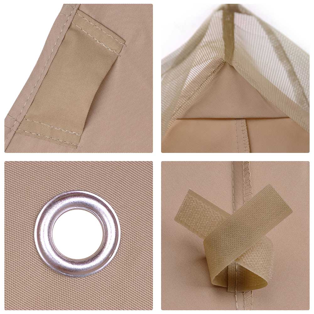 TheLAShop 10x10 ft Summer Veranda Replacement Canopy Gazebo Top(10.6'x
