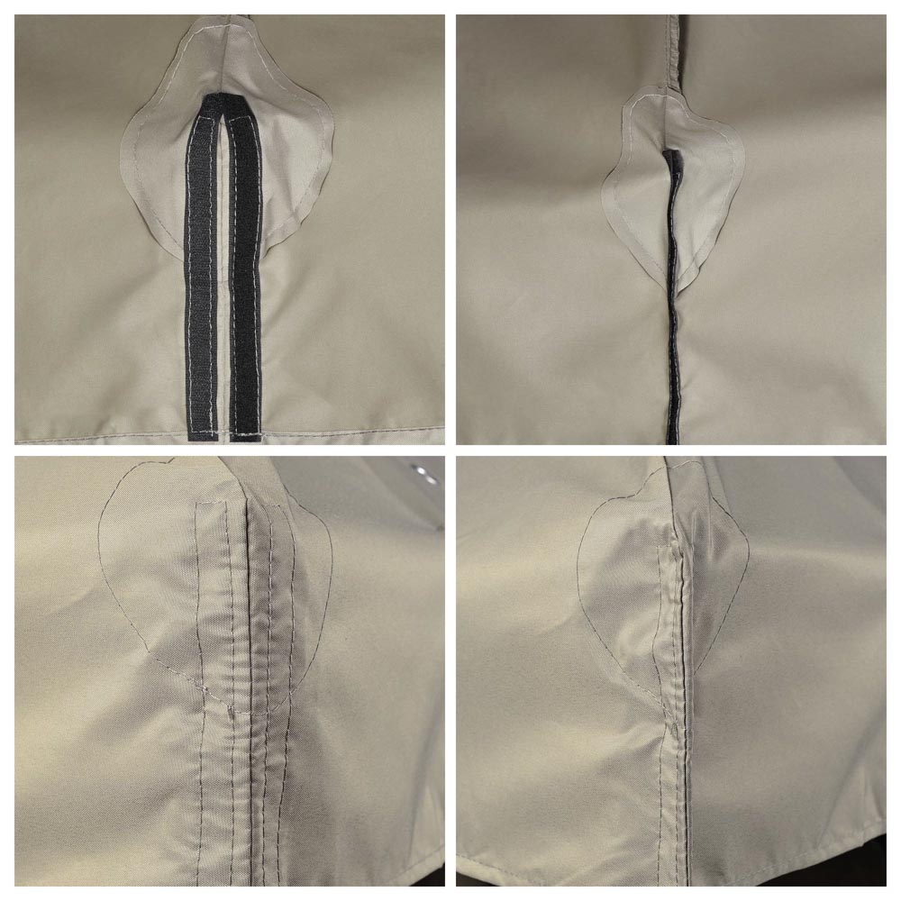 10x10 ft Waterproof Gazebo Canopy Top Replacement - Thumbnail 2