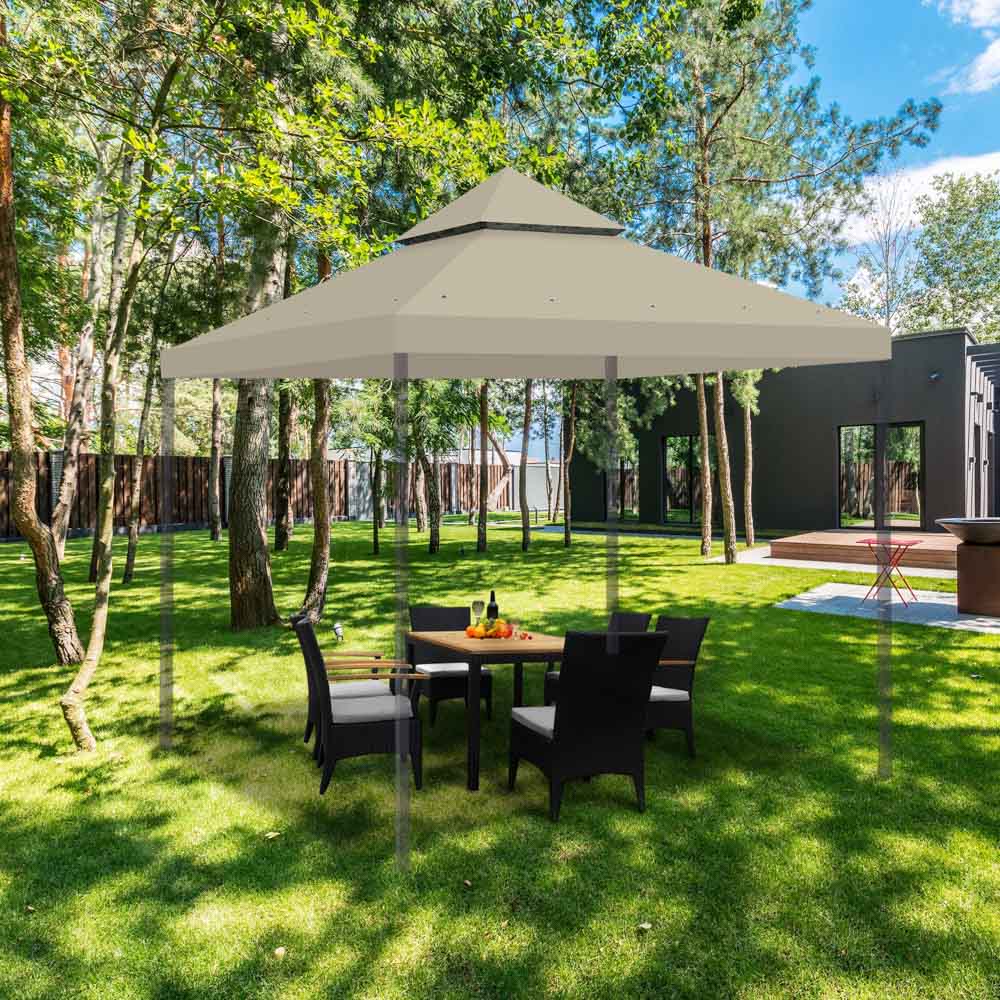 TheLAShop Gazebo Canopy Top Replacement - Thumbnail 2
