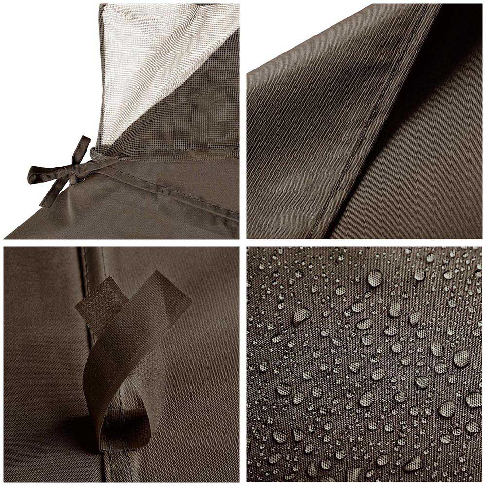 2Tier Canopy Replacement for Sunjoy LGZ288PST4D 12'x10