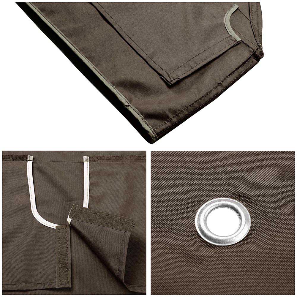 TheLAShop 2-Tier Canopy Replacement for Sunjoy L-GZ288PST-4D 12'x10'