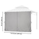 TheLAShop Gazebo Curtain 10x10ft Privacy Side with Zip CPAI-84 Image