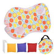 TheLAShop Portable Fabric Popup Billboard Sandbag Toss Game (3x)Bean Bags Image