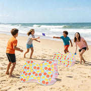 TheLAShop Portable Fabric Popup Billboard Sandbag Toss Game (3x)Bean Bags Image