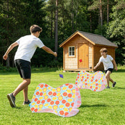 TheLAShop Portable Fabric Popup Billboard Sandbag Toss Game (3x)Bean Bags Image