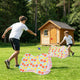 TheLAShop Portable Fabric Popup Billboard Sandbag Toss Game (3x)Bean Bags Image