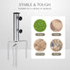 TheLAShop Metal Beach Umbrella Holder for Sand Grass Ground D1 7/16" Image