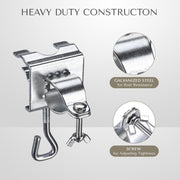 TheLAShop 1 1/2" Clamp on Outdoor Umbrella Holder D7/8" to D1 1/4" Image