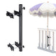 TheLAShop Railing Umbrella Mount Holds D1 9/16" Poles Image