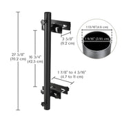 TheLAShop Railing Umbrella Mount Holds D1 9/16" Poles Image