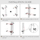 TheLAShop Railing Umbrella Mount Holds D1 9/16" Poles Image