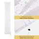 TheLAShop 8-9ft Outdoor Umbrella Cover with Zipper 56 in. Transparent Image