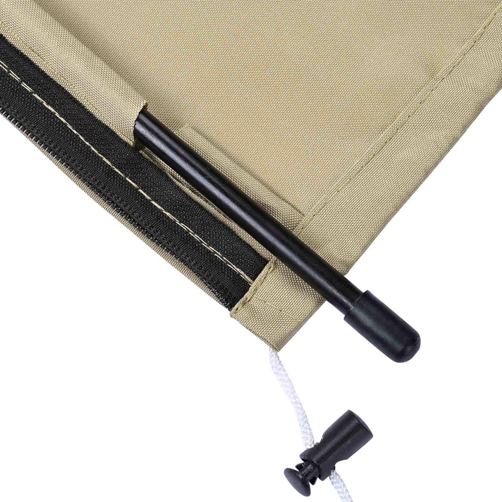 TheLAShop 15ft Patio Umbrella Cover with Zipper & Rod 61x28 in.