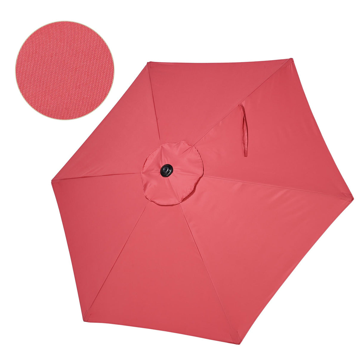 6 ft crank patio umbrella TheLAShop 7.5' 6-Rib Tilt Patio Umbrella Outdoor Umbrella Crank Lift