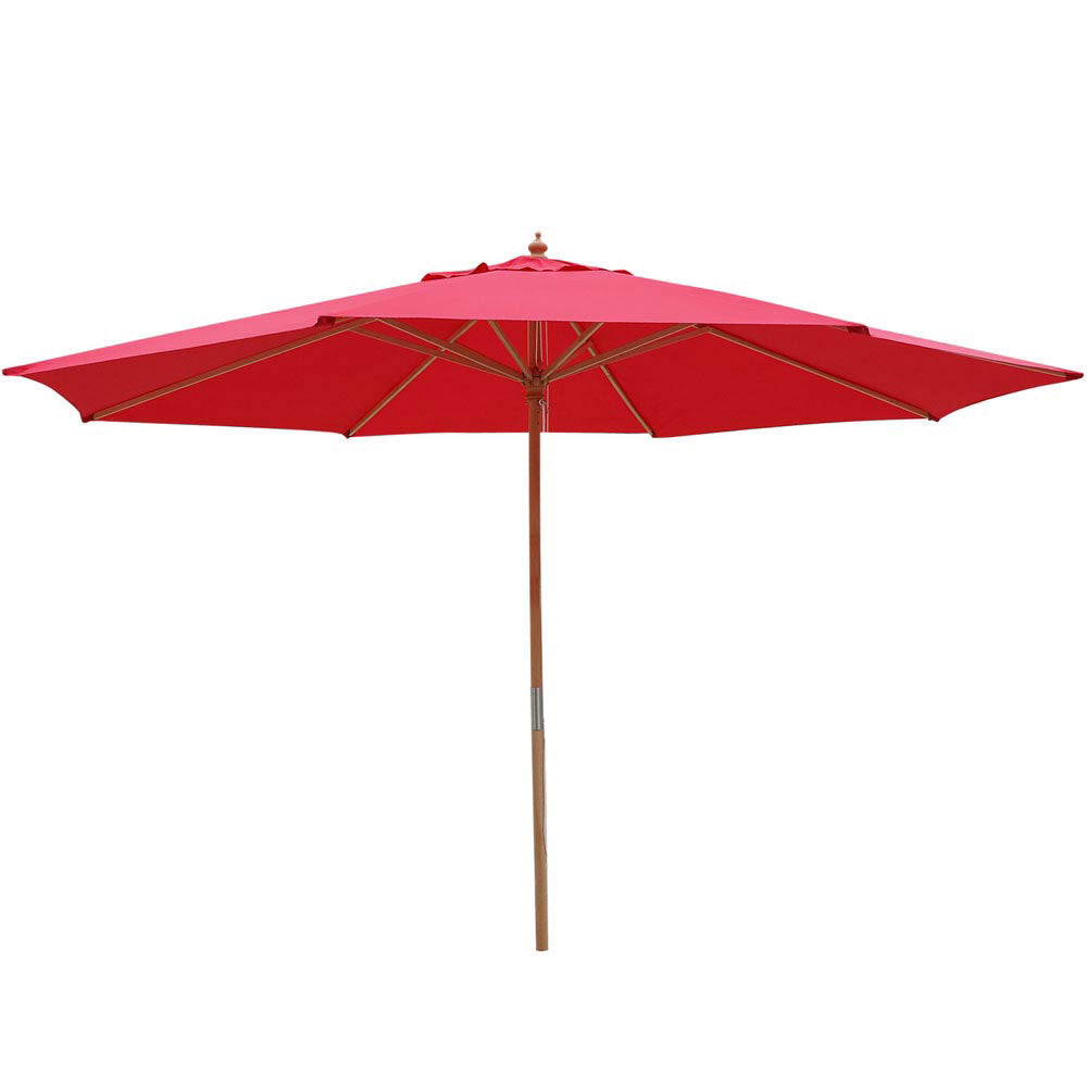 Red deals patio umbrella