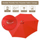 TheLAShop 13 Ft Wood Market Patio Umbrella Outdoor Furniture Image