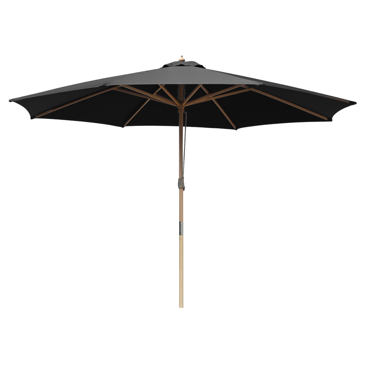 TheLAShop 13 Ft Wood Market Patio Umbrella Outdoor Furniture TheLAShop 13 Ft Wood Market Patio Umbrella Outdoor Furniture