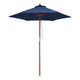 TheLAShop Commercial Patio Umbrella 7ft 6-Rib for Boutique Hotels/Rooftop Bars, Navy Image