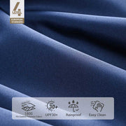 TheLAShop Commercial Patio Umbrella 7ft 6-Rib for Boutique Hotels/Rooftop Bars Image