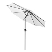 TheLAShop 9 Foot 8-Rib Tilt Outdoor Umbrella Crank Lift