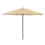 TheLAShop 13 Foot 8-Rib Patio Furniture Table Market Umbrella Color Optional, Tan Image