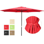 TheLAShop 13 Foot 8-Rib Patio Furniture Table Market Umbrella Color Optional