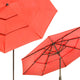 TheLAShop 9 ft Tilt Market Umbrella 3-Tiered 8-Rib Image