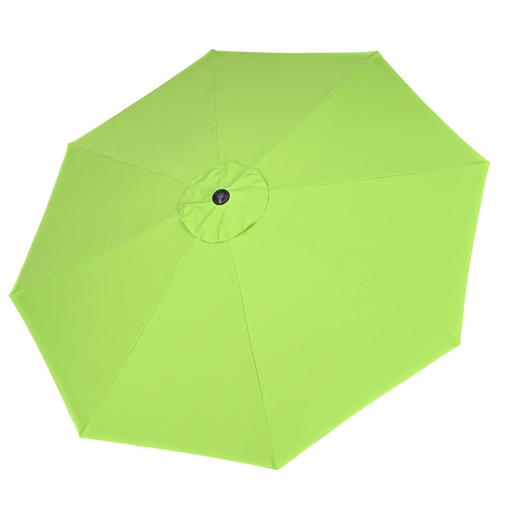 TheLAShop 10 ft 8-Rib Patio Umbrella Tilt & Crank 220g Yarn-dyed Canop TheLAShop 10 ft 8-Rib Patio Umbrella Tilt & Crank 220g Yarn-dyed Canop