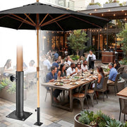 TheLAShop 13ft 8-Rib Commercial Wood Patio Umbrella & Deck Mount Image